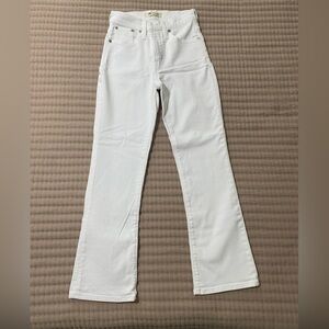 Madewell White Denim Jeans